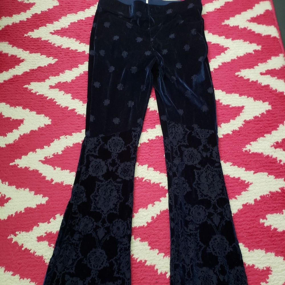 Free people velvet pants